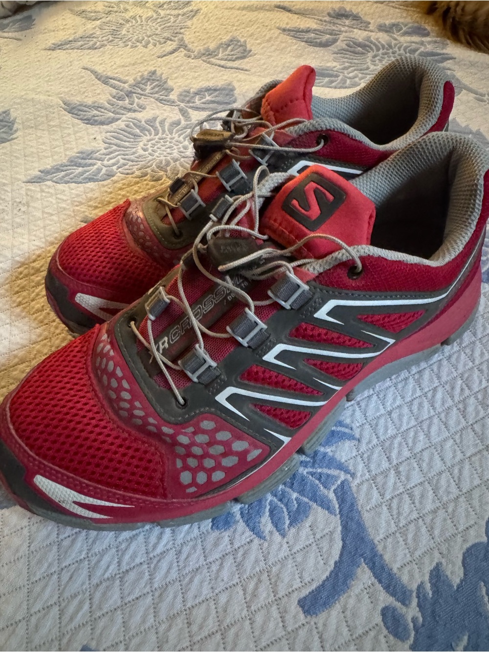 Salomon Red Trail Running Shoes